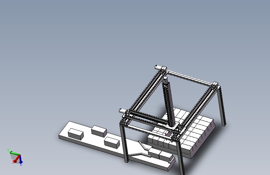 麸皮带码垛机械手的设计全套