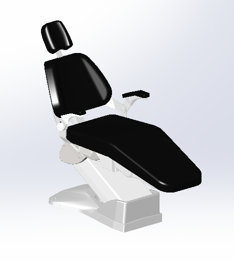 高级航空座椅三维设计