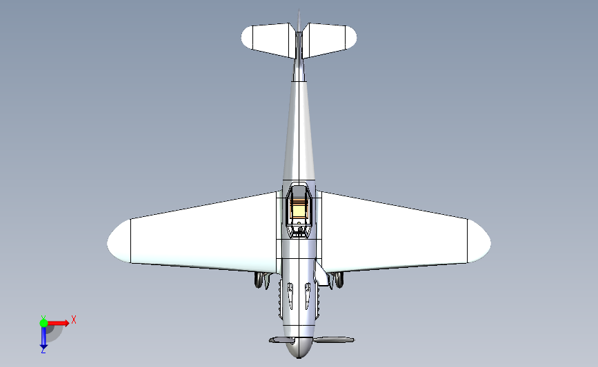 Bf-190战斗机模型