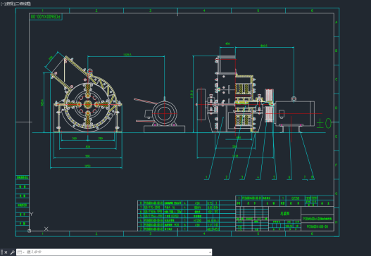 PCB600&times;400锤式破碎机图纸=616594=150