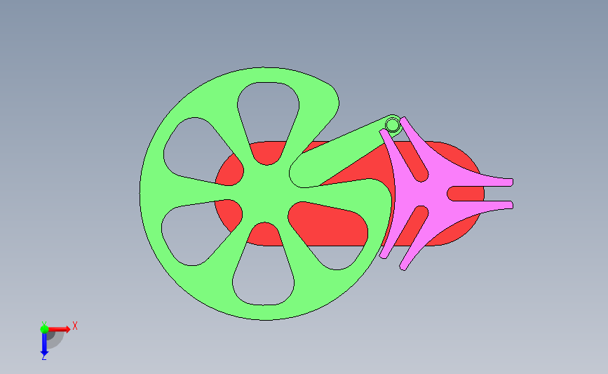 间歇轮 Solidworks 2015 模型图纸下载 懒石网