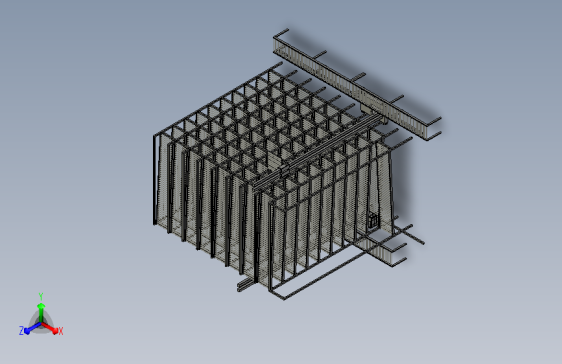 ASRS CONCEPT自动化立体仓库简易模型