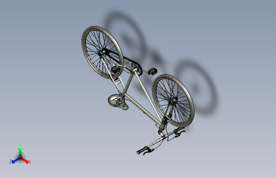 Bicicleta Aro 26自行车 STP格式