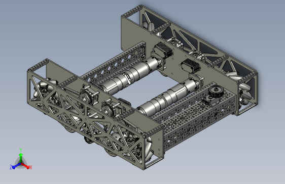 FTC Octocanum DT比赛小车结构 STEP格式