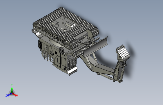 Merhaba excavator design挖掘机 STP IGS格式