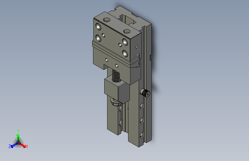 Milling Vice铣削台钳 STEP格式