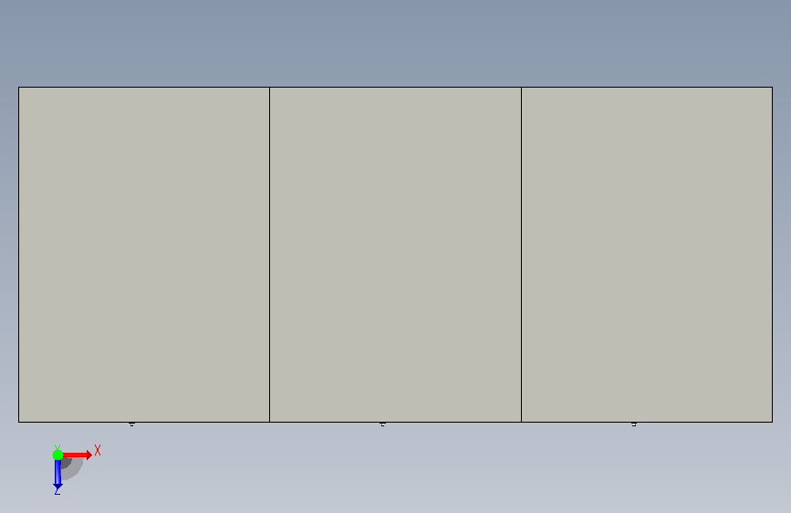 Pick and Place Robot Delta三角机械臂组 STP格式 左侧视图