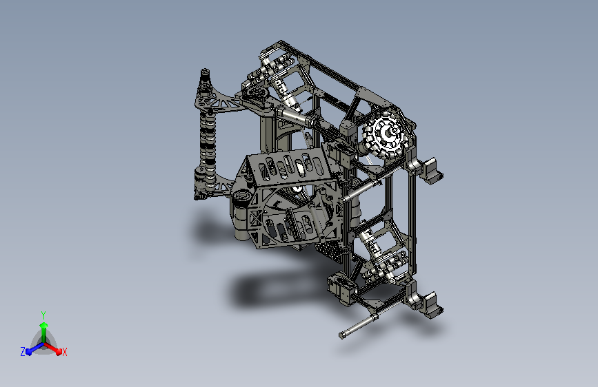R1 Robocon2024比赛小车 STEP格式