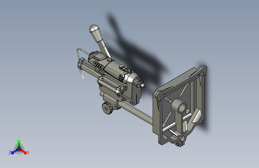 dremel drill press自制钻机 STEP格式
