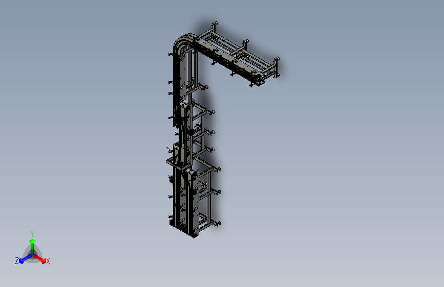 glass bottle transport conveyor line玻璃瓶运输输送线 STEP格式