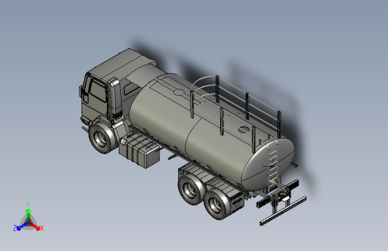 pipa (cargo 2362)罐体卡车 STP格式