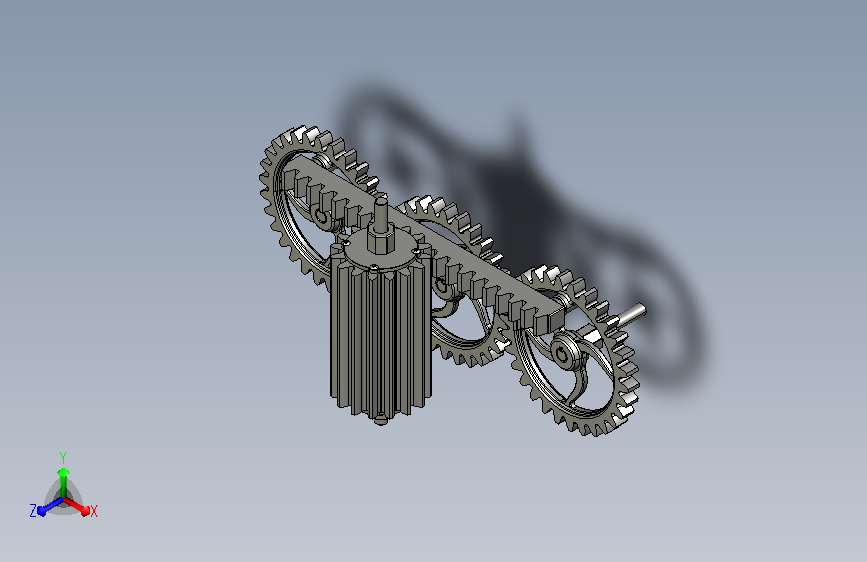 reciprocating-gear-rack往复式齿条机构 STEP IGS格式