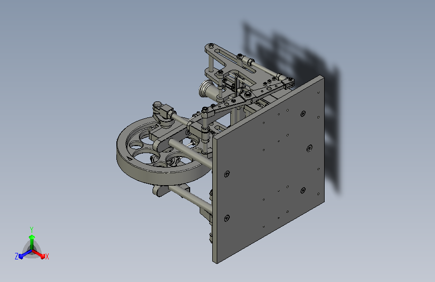 two-cylinder engine双缸蒸汽机 STP格式