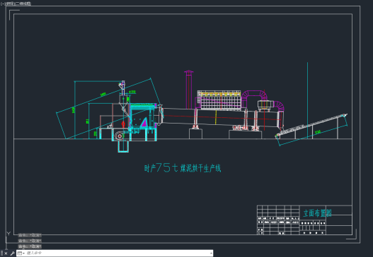 时产75t煤泥烘干线生产线=1241152=60