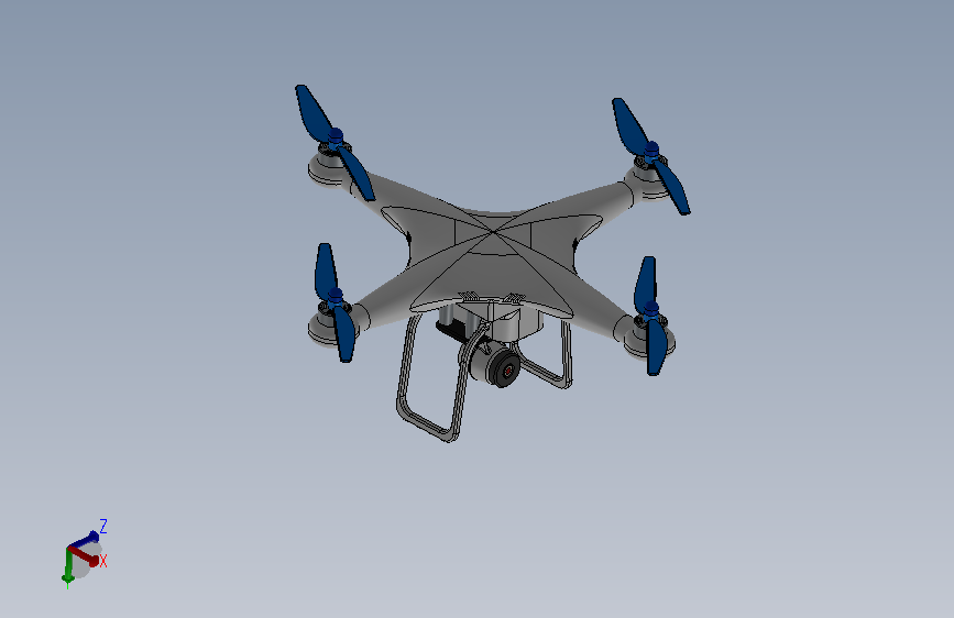 Quadcopter Drone四旋翼无人机