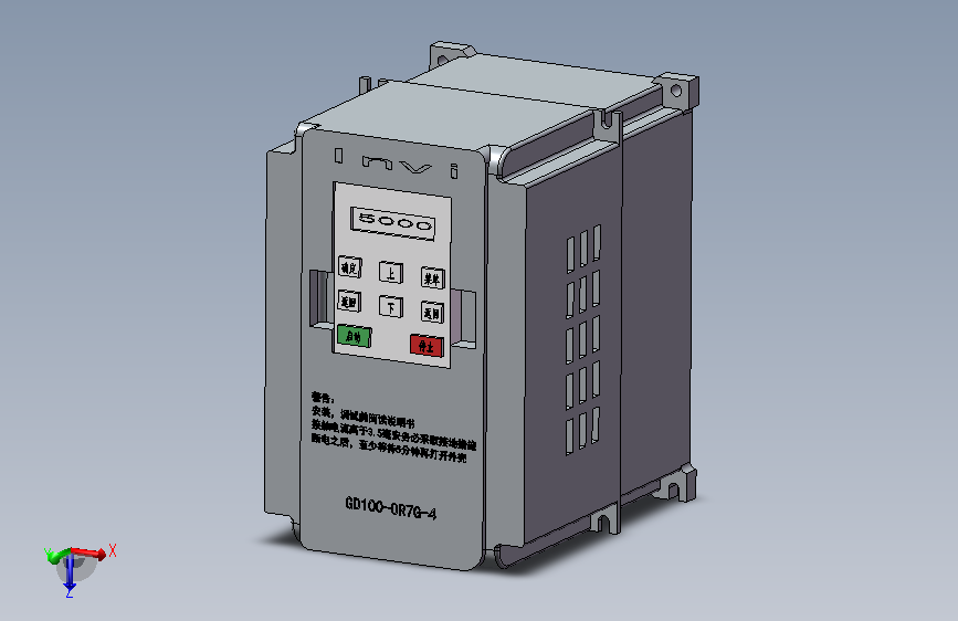 变频器CD100-0R7G-4