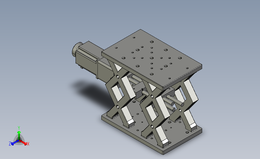 步进电机升降平台