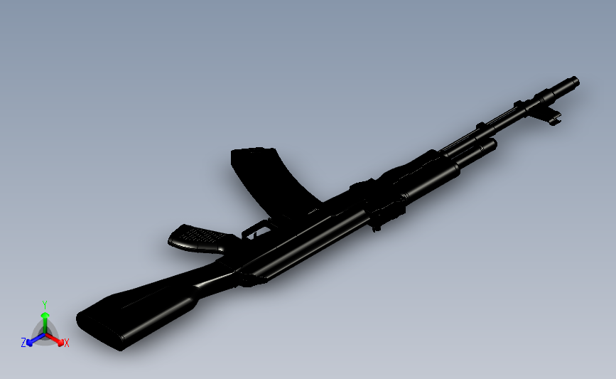 [玩具]AK47 3D模型