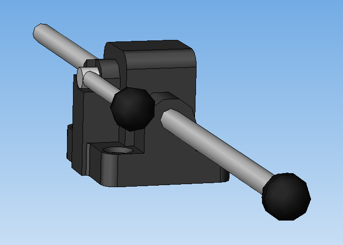 金属加工夹具的可调止动装置