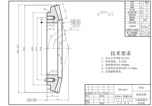 1.4L小型轿车前驱动桥断开式驱动