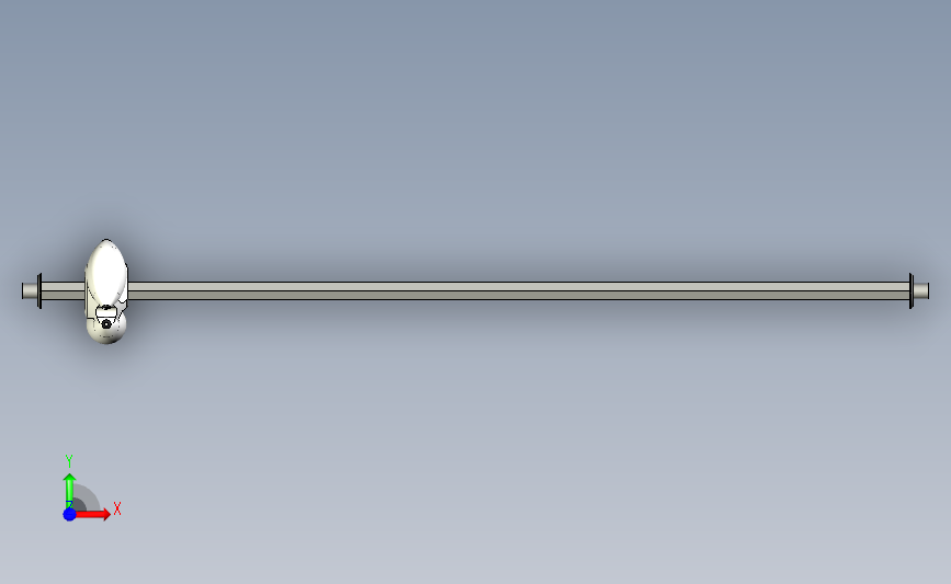 水平输送装置的一部分 STEP 模型图纸下载 懒石网