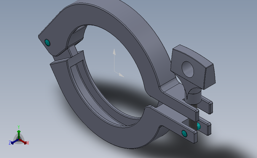 TC卡箍15130220000[1513022 000057]_SOLIDWORKS 2018_模型图纸下载 懒石网