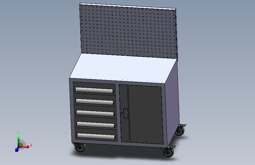 工具车样式模型 550045