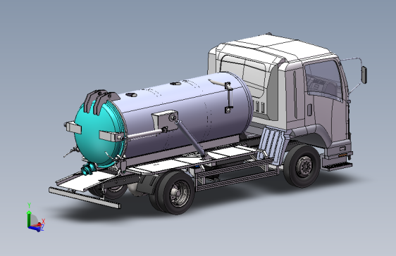 5方吸污车