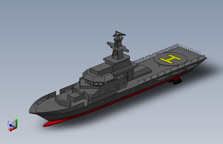 A0016883-军用战舰护卫舰