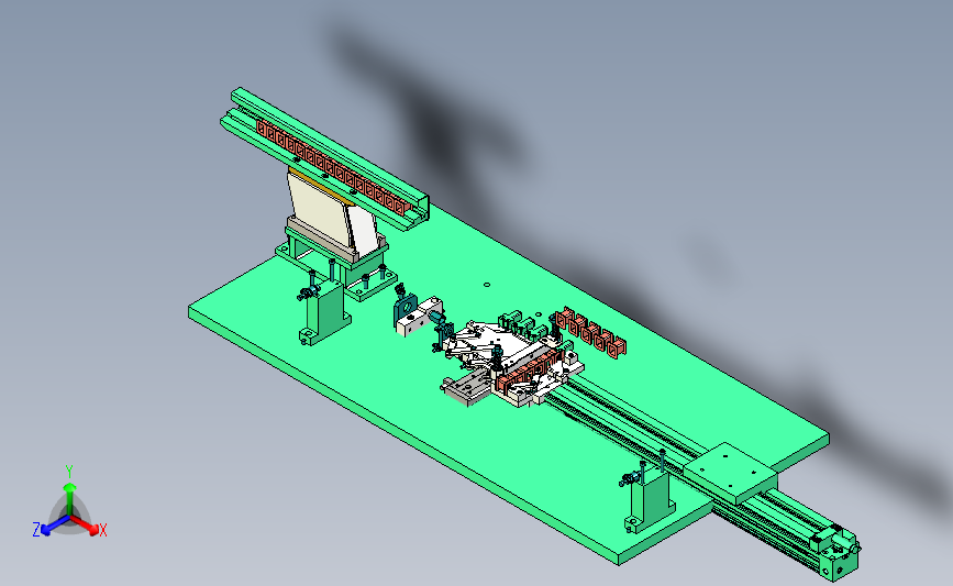 SL0036-等距拉开机构
