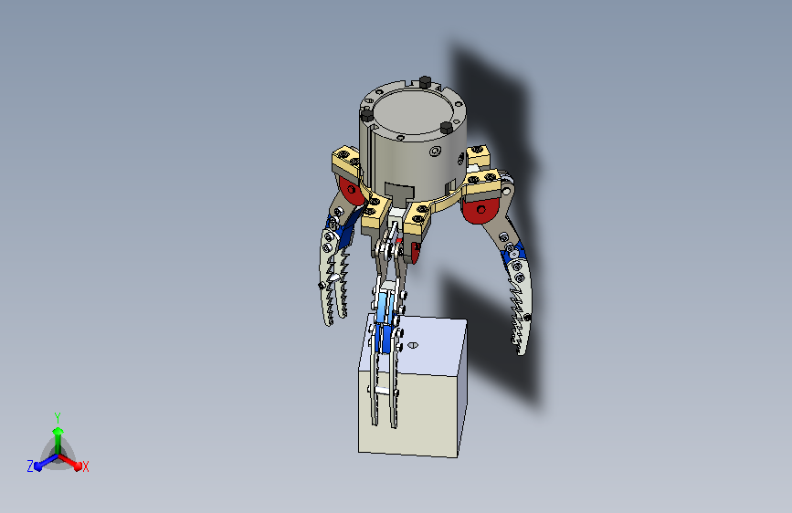 TG.3.2锯齿状三爪夹持器