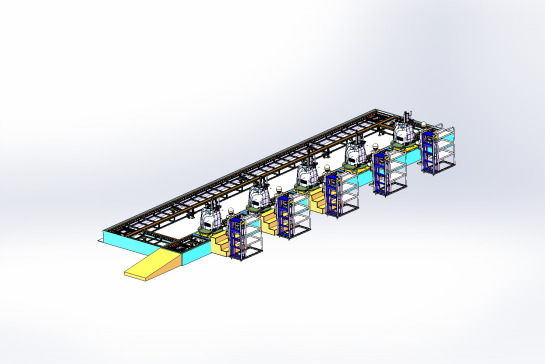 H0000016-医疗器械人工组装线+SW+STP