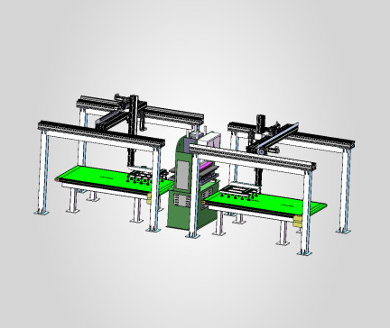 H0000346-冲压模具生产线+SW+STP