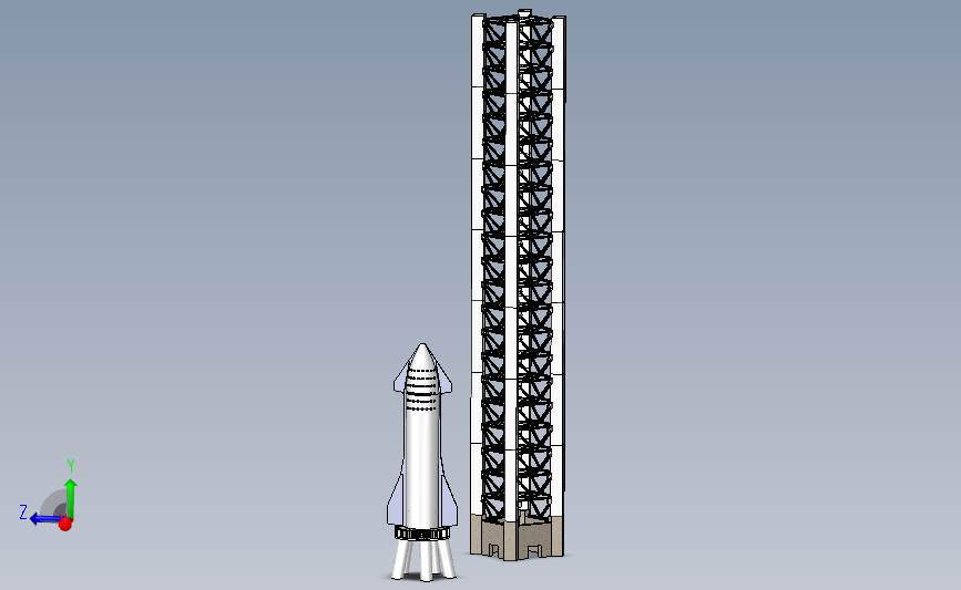 SpaceX集成塔