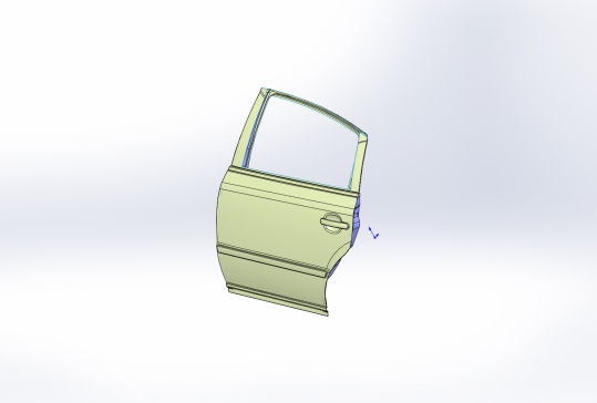 PASSAT车门逆向=394050=70+SW+STP+Catia