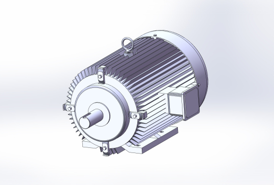 solidworks带底脚无凸缘电机132M=351981=30+SW+STP