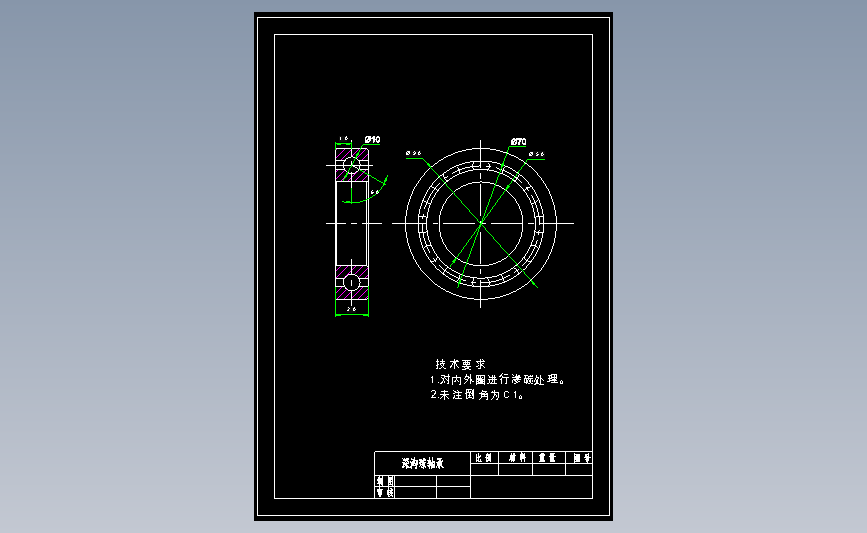 深沟球轴承