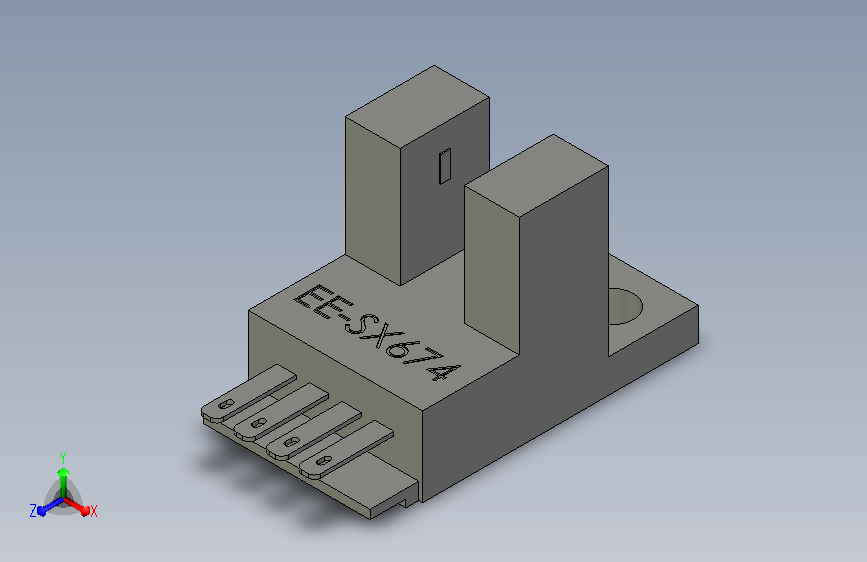 EE-SX674欧姆龙微型光电传感器