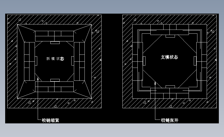 3.3.36电梯采用定型筒模示意图