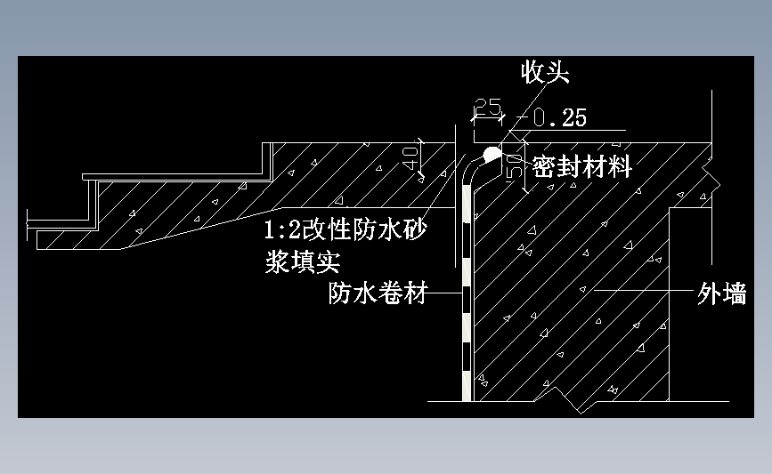3.6.4地下防水收头