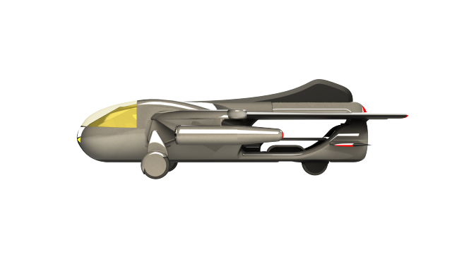 TF-X 鱼鹰飞行汽车