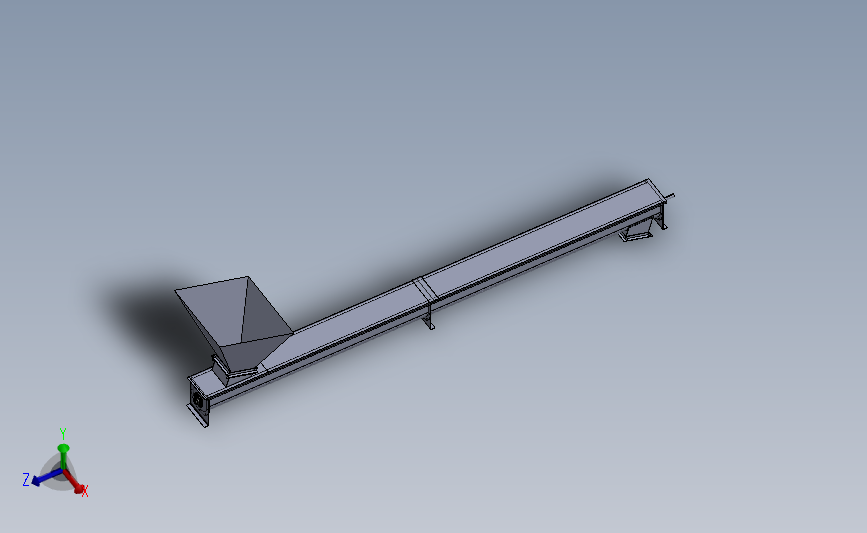 300mm直径螺旋输送机