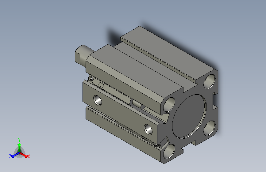 SDAS-20x15-G-2亚德客型缸径20mm行程15mm