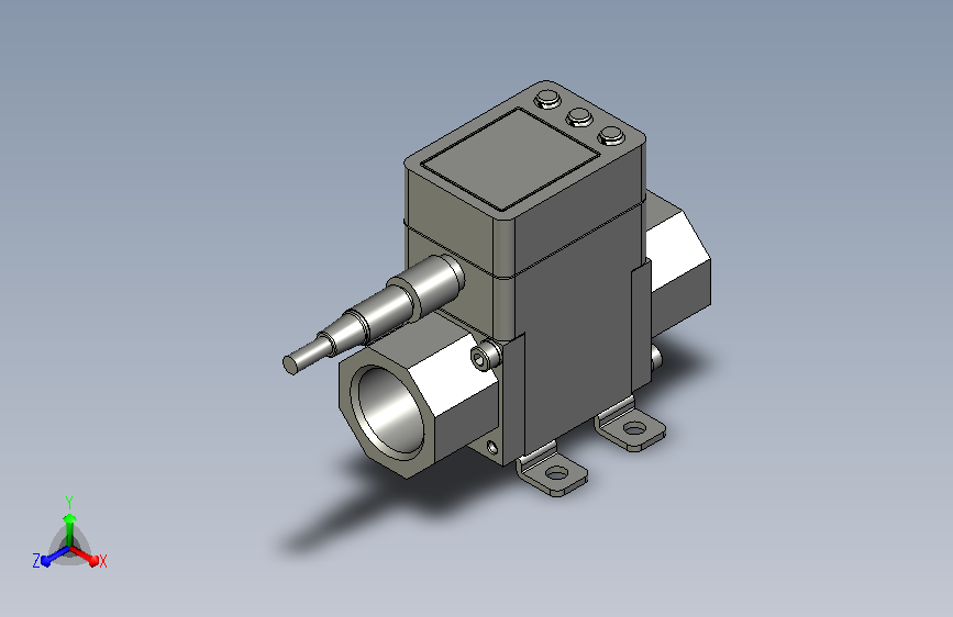 水用数字式流量开关PF3W720-04-A-MR-SMC品牌3色