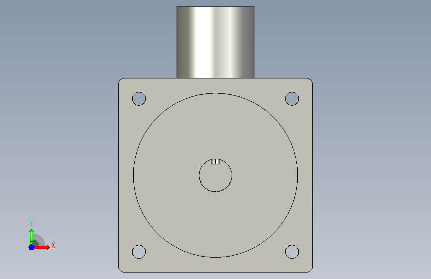 线性模组型号:LCMT-23M01130M15015A 正面视图