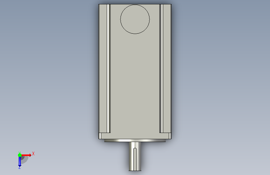 线性模组型号:LCMT-23M01130M15015A 俯视图