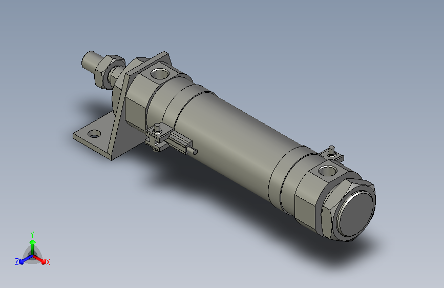 as-CDM2L32-75Z-M9BL国产替代SMC款缸径32mm行程