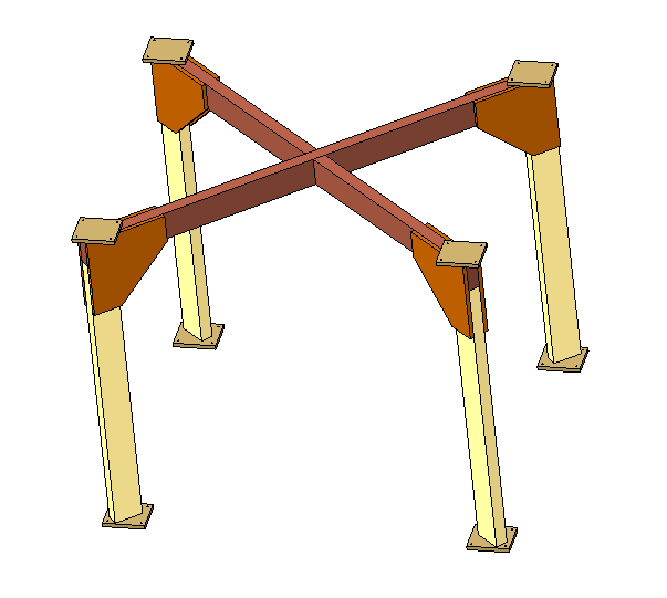 A0017522-40英寸 x 48英寸托盘堆垛框架