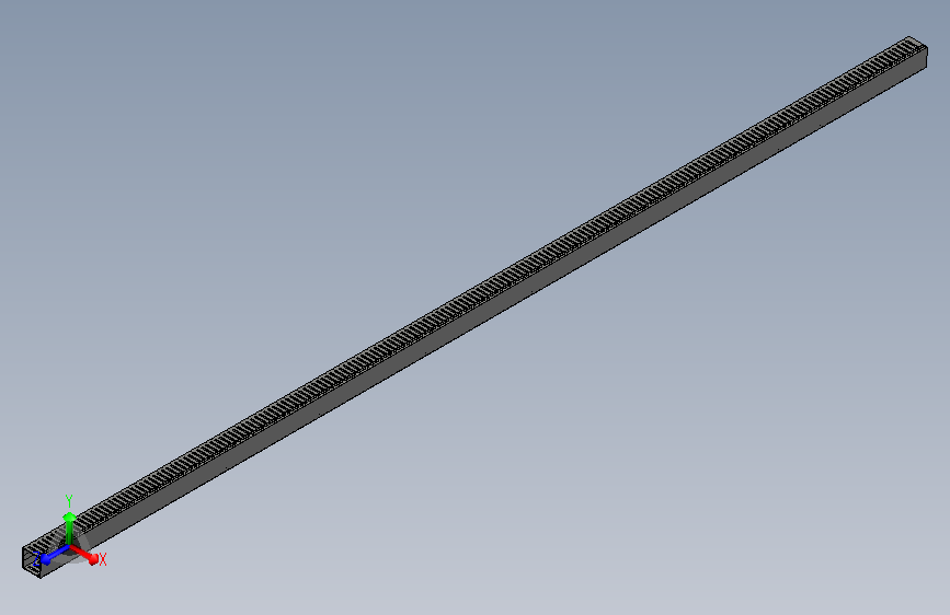 线槽3D模型ZIK01-H40-W40