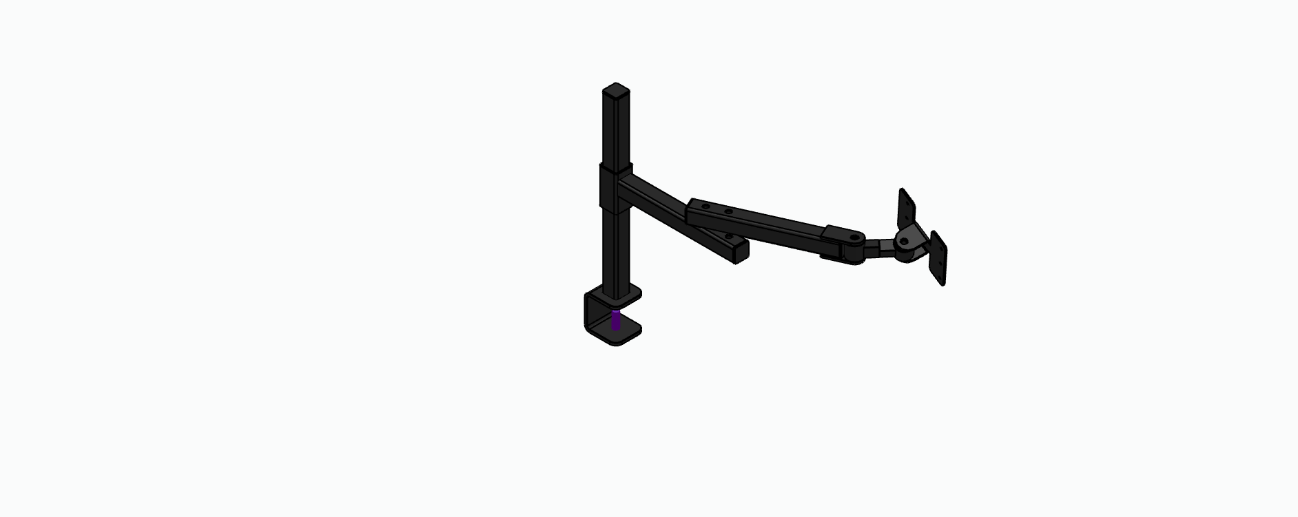 A0017569-可调节显示器桌面支架 – 15.6 - 17英寸，兼容